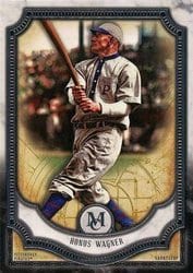 2018 Topps Museum Collection Base Set Honus Wagner #57 card