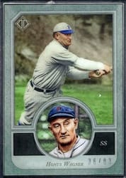2018 Topps Transcendent Collection Base Honus Wagner #37 card