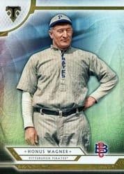 2018 Topps Triple Threads Base Set Honus Wagner #73 card