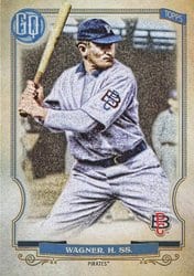 2020 Topps Gypsy Queen Base Set Honus Wagner #319 card