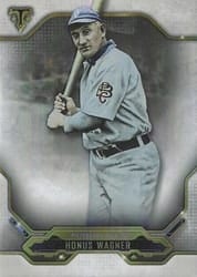 2020 Topps Triple Threads Base Set Honus Wagner #74 card