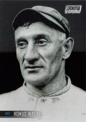 2021 Stadium Club Chrome Base Set Honus Wagner #36 card