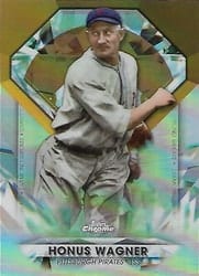 2022 Topps Chrome Update Diamond Greats Die-Cuts Honus Wagner #DGC-42 card