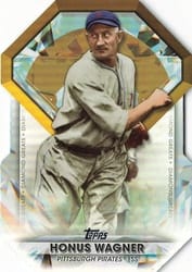 2022 Topps Diamond Greats Die-Cuts Honus Wagner #DGDC-42 card