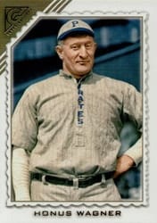 2022 Topps Gallery Base Set Honus Wagner #67 card