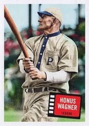 2023 Topps Archives 1957 Hit Stars Honus Wagner #57HS-8 card