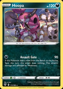 Darkness Ablaze Hoopa #111 card