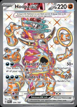Paradox Rift Hoopa ex #226 card