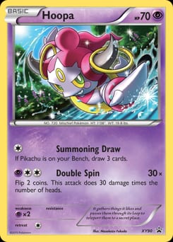 XY Black Star Promos Hoopa #XY90 card