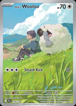 Journey Together Hop's Wooloo #170 card