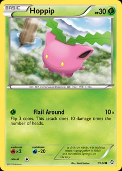 Dragons Exalted Hoppip #1 card