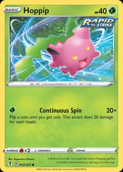 Evolving Skies Hoppip #2 card