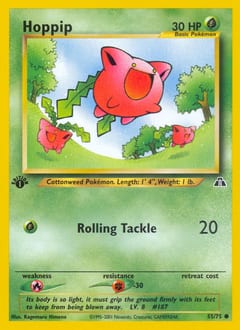 Neo Discovery Hoppip #55 card