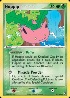 Team Rocket Returns Hoppip #57 card