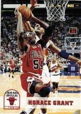 1993-94 Hoops Base Set Horace Grant #27 card