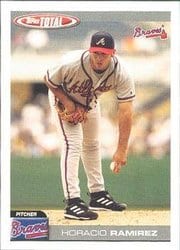 2004 Topps Total Base Set Horacio Ramirez #19 card