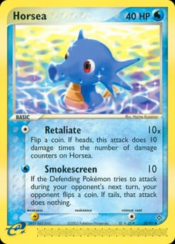 2003 Dragon Horsea #33 card