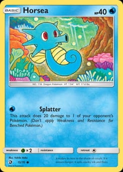 Dragon Majesty Horsea #15 card