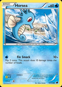 Plasma Freeze Horsea #18 card