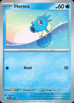 Scarlet & Violet Black Star Promos Horsea #137 card