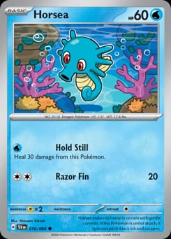 Shrouded Fable Horsea #10 card