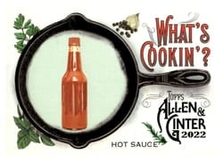 2022 Topps Allen & Ginter What's Cookin'? Hot Sauce #WC-4 card