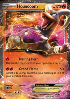 2015 BREAKthrough Houndoom-EX #21 card