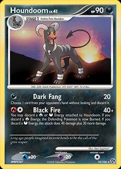 Great Encounters Houndoom #18 card