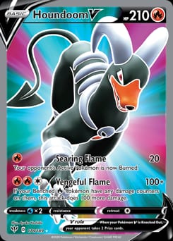 2020 Darkness Ablaze Houndoom V #178 card