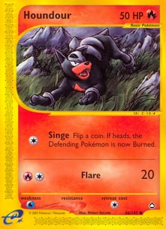 2003 Aquapolis Houndour #86 card
