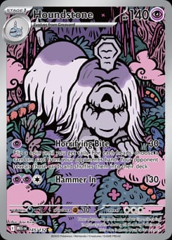 2025 Mega Evolution Houndstone #145 card