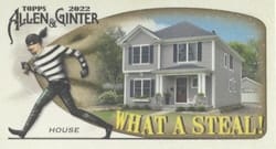 2022 Topps Allen & Ginter Mini What a Steal! House #WAS-5 card