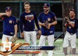 2018 Topps Base Set Houston Astros #423 card