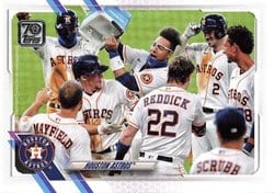 2021 Topps Base Set Houston Astros #545 card