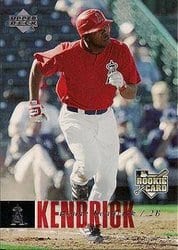 2006 Upper Deck Base Set Howie Kendrick #970 card