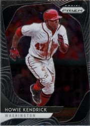 2020 Panini Prizm Base Set Howie Kendrick #11 card