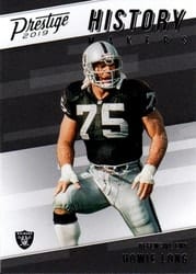 2019 Panini Prestige History Makers Howie Long #HM-HL card