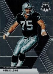 2020 Panini Mosaic Base Set Howie Long #107 card