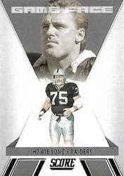 2021 Score Game Face Howie Long #GF11 card