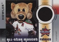 2024-25 SP Game Used 2024 All-Star Mascot Fabrics Howler #ASMF-25 card