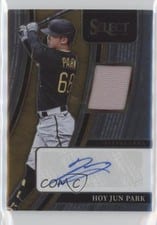 2022 Panini Select Signature Materials Hoy Jun Park #SM-HP card