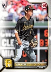 2022 Bowman Base Set Hoy Park #96 card