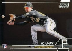 2022 Stadium Club Chrome Base Set Hoy Park #117 card