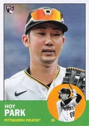 2022 Topps Archives Base Set Hoy Park #61 card