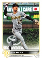 2022 Topps Japan Edition Base Set Hoy Park #18 card