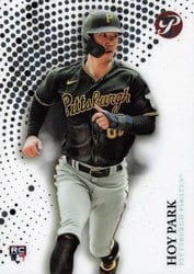 2022 Topps Pristine Base Set Hoy Park #227 card