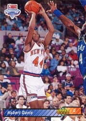 1992-93 Upper Deck Base Set Hubert Davis #15 card
