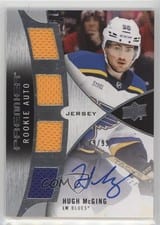 2023-24 Upper Deck Premier 2023 Premier Rookie Autograph Jersey Hugh McGing #PRA-HM card