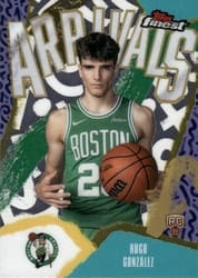 2025-26 Finest Arrivals Hugo González #A-28 card