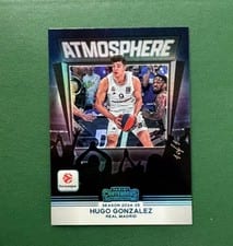 2025 Panini Contenders EuroLeague Atmosphere Hugo Gonzalez #20 card